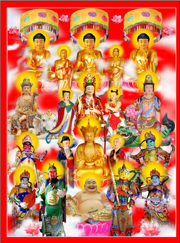 最新佛像图，日常温馨与友情纽带